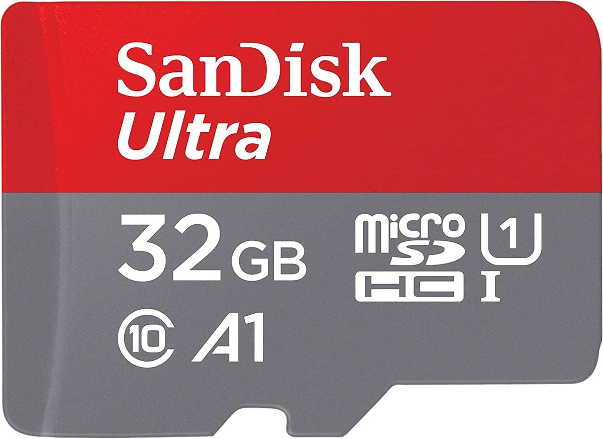 SanDisk Ultra Android A1 microSDHC Speicherkarte, 32Gb, Klasse 10 / UHS-1 U1 SDSQUA4-032G-GN6MN