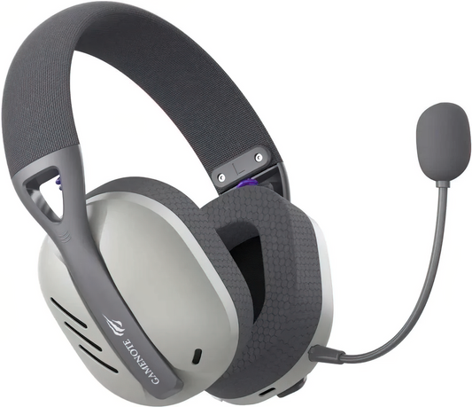 Casque Gaming Sans Fil HAVIT Fuxi-H3, BT / Wi-Fi / Filaire, Gris
