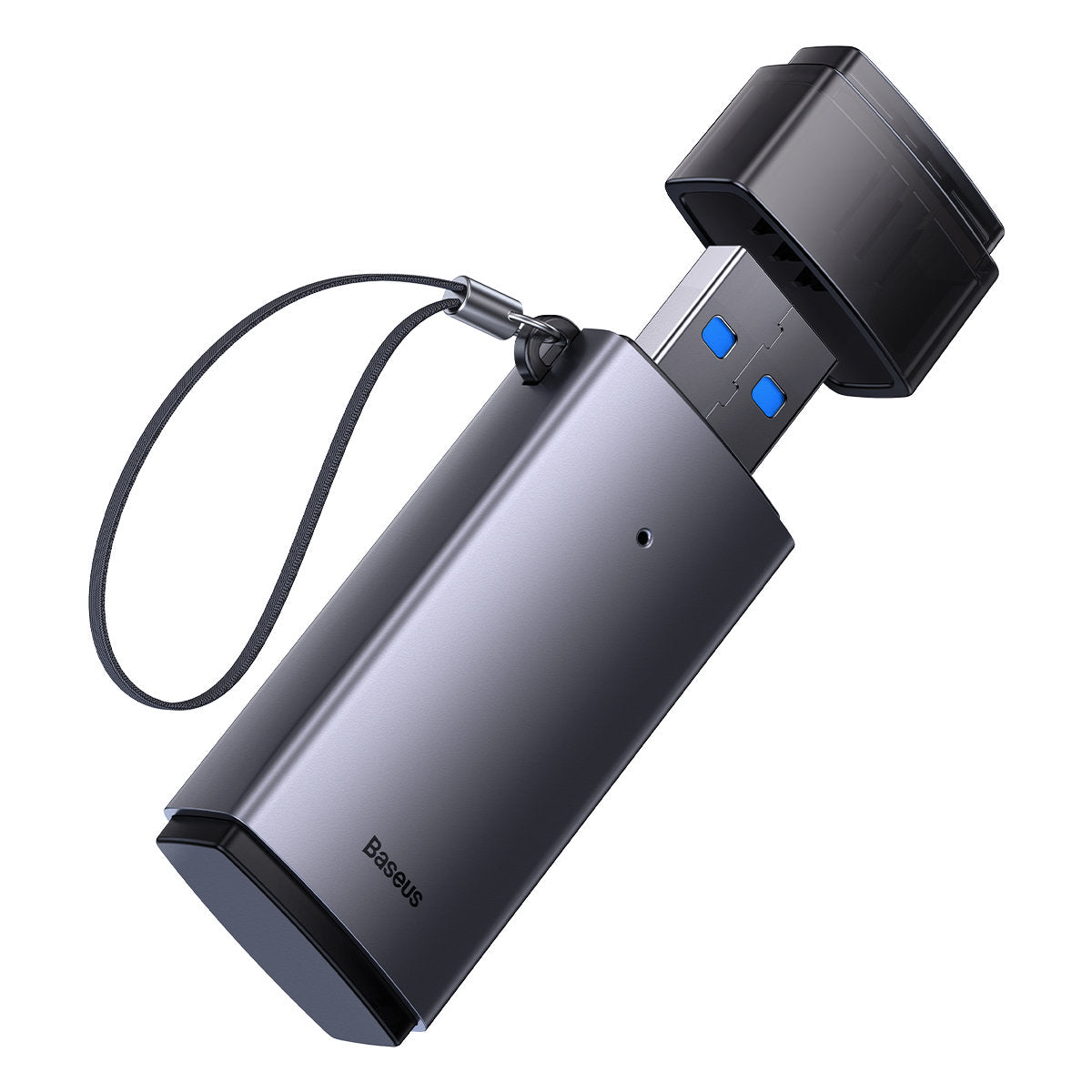 Baseus BS-OH069 Lecteur de cartes USB, SD - microSD, Gris WKQX060013