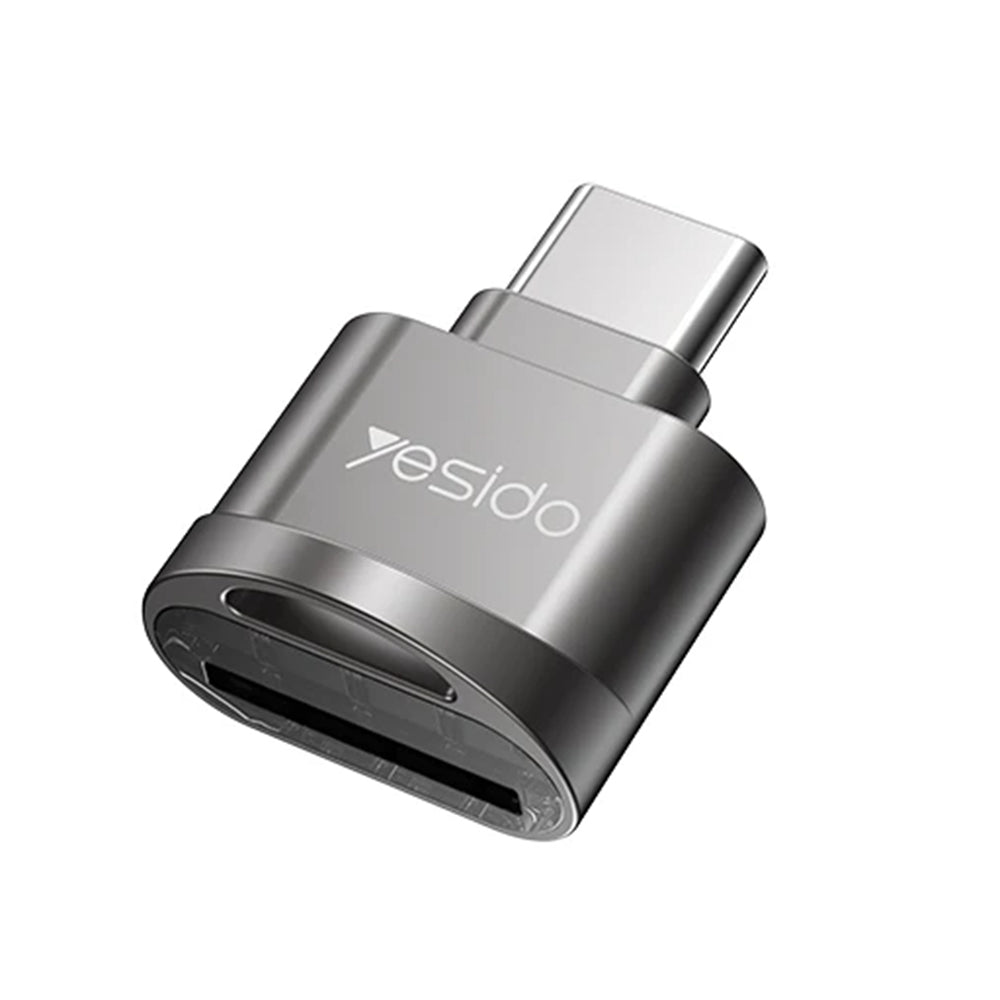 USB-C Kartenleser Yesido GS19, microSD, Grau