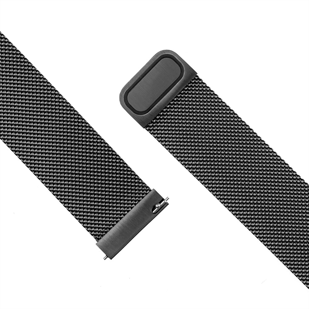 Bracelet Fixed Mesh pour Huawei Watch / Xiaomi Watch Series, 22mm, Noir