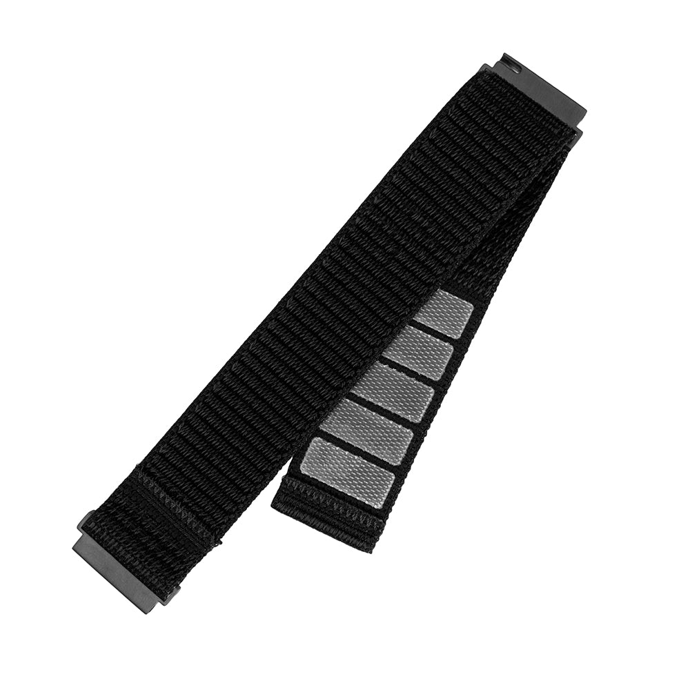 Bracelet Fixed Nylon Sporty pour Huawei Watch / Xiaomi Watch Series, 22mm, Noir