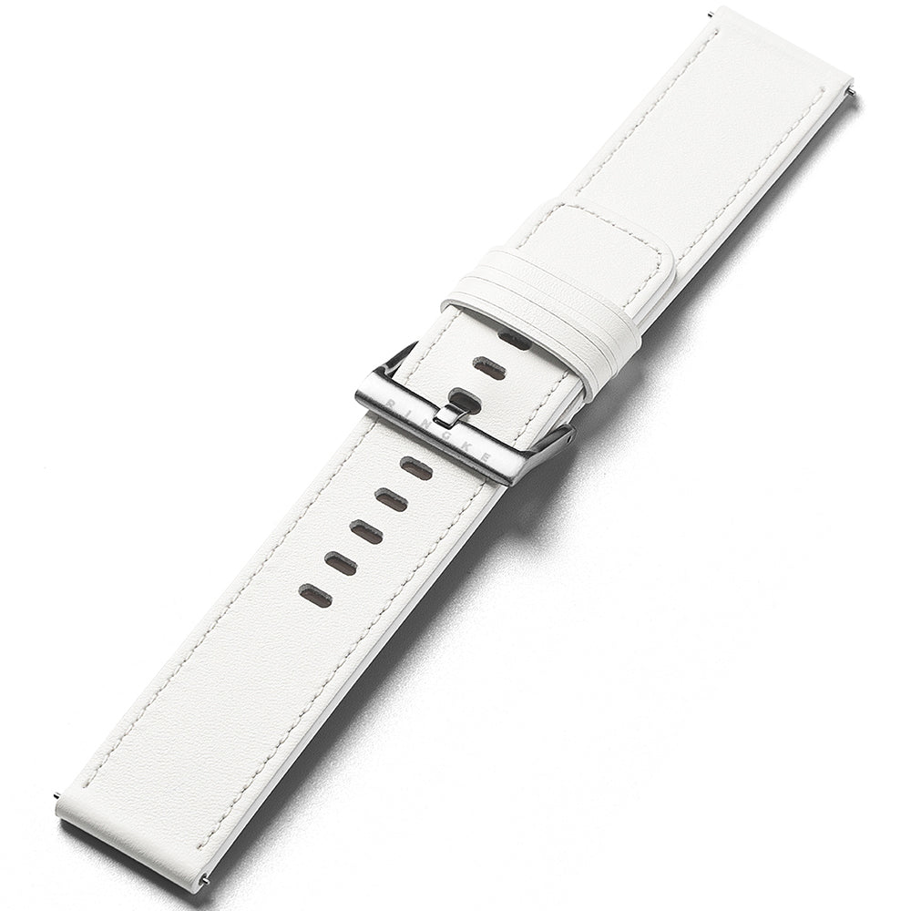 Ringke One Basic Bold Armband für Fossil Watch / Mobvoi Watch / Suunto Watch Series, 24mm, Weiß