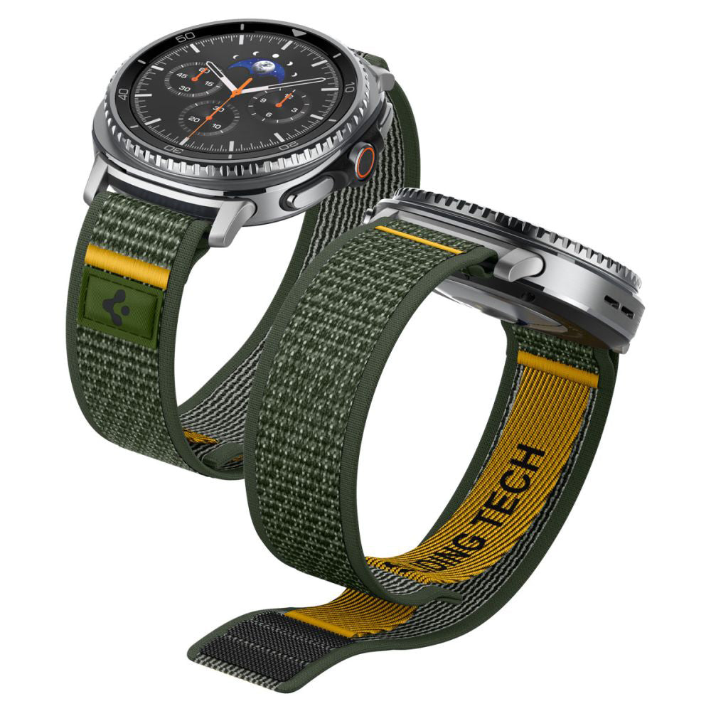 Spigen Athlex Air Armband für Samsung Galaxy Watch8 / Watch8 Classic Series, Grün