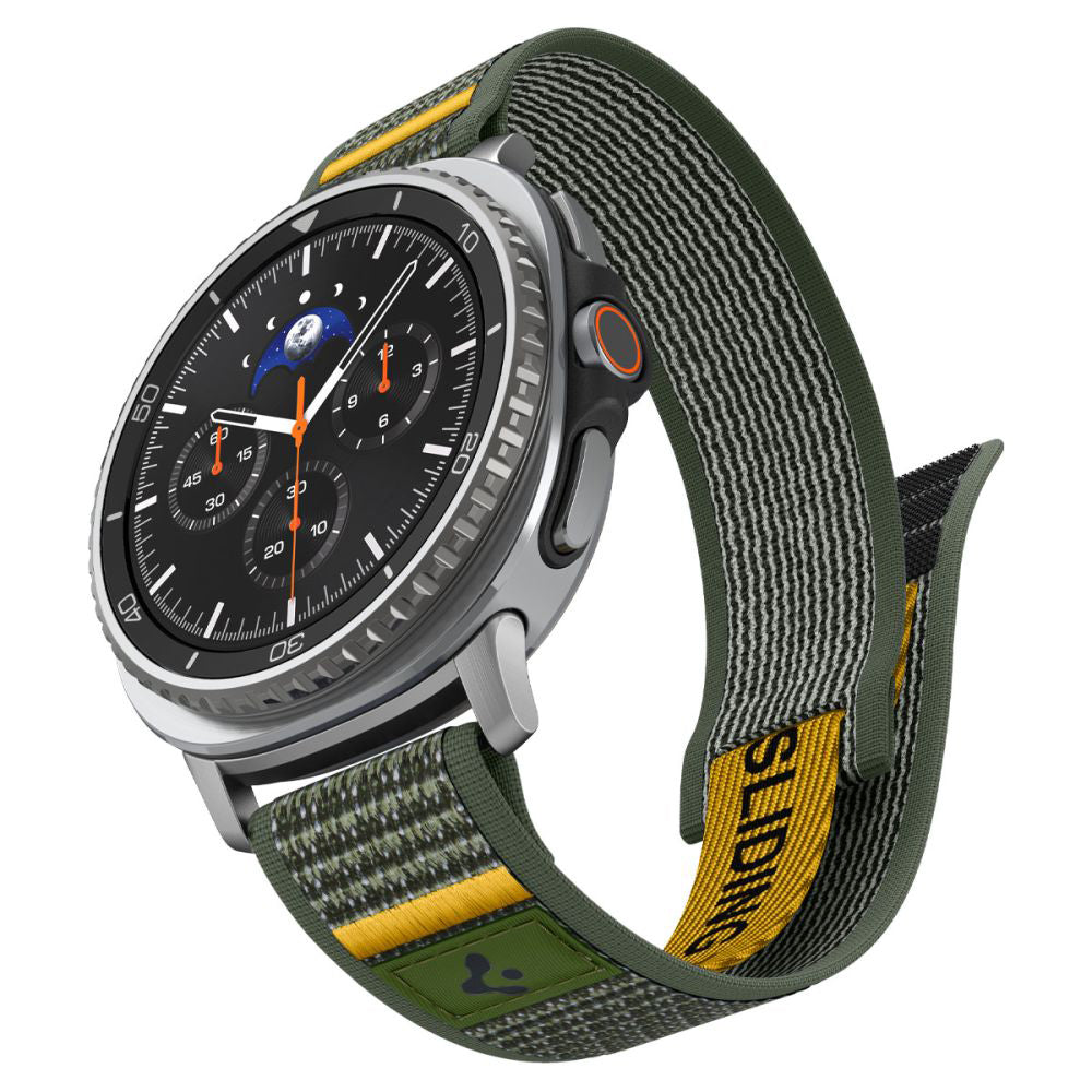 Spigen Athlex Air Armband für Samsung Galaxy Watch8 / Watch8 Classic Series, Grün