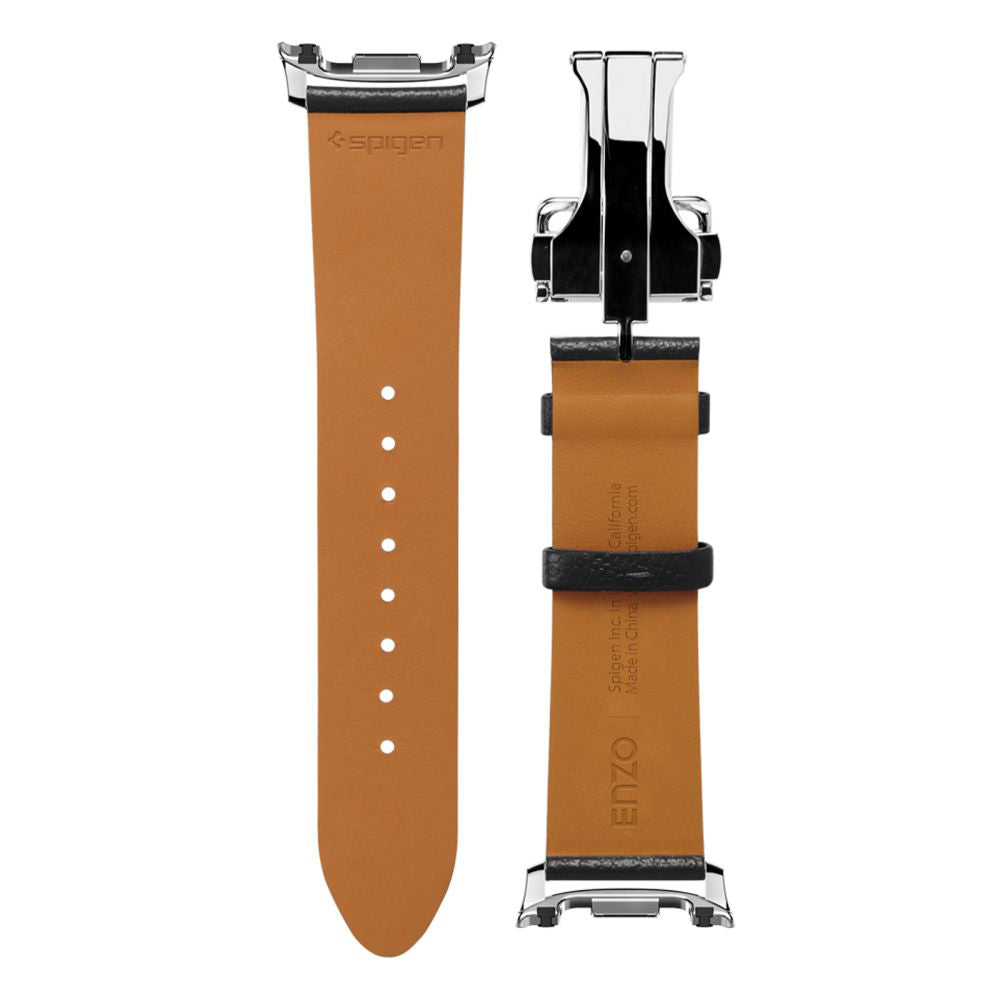 Bracelet Spigen Enzo pour Samsung Galaxy Watch8 / Watch8 Classic Series, Noir