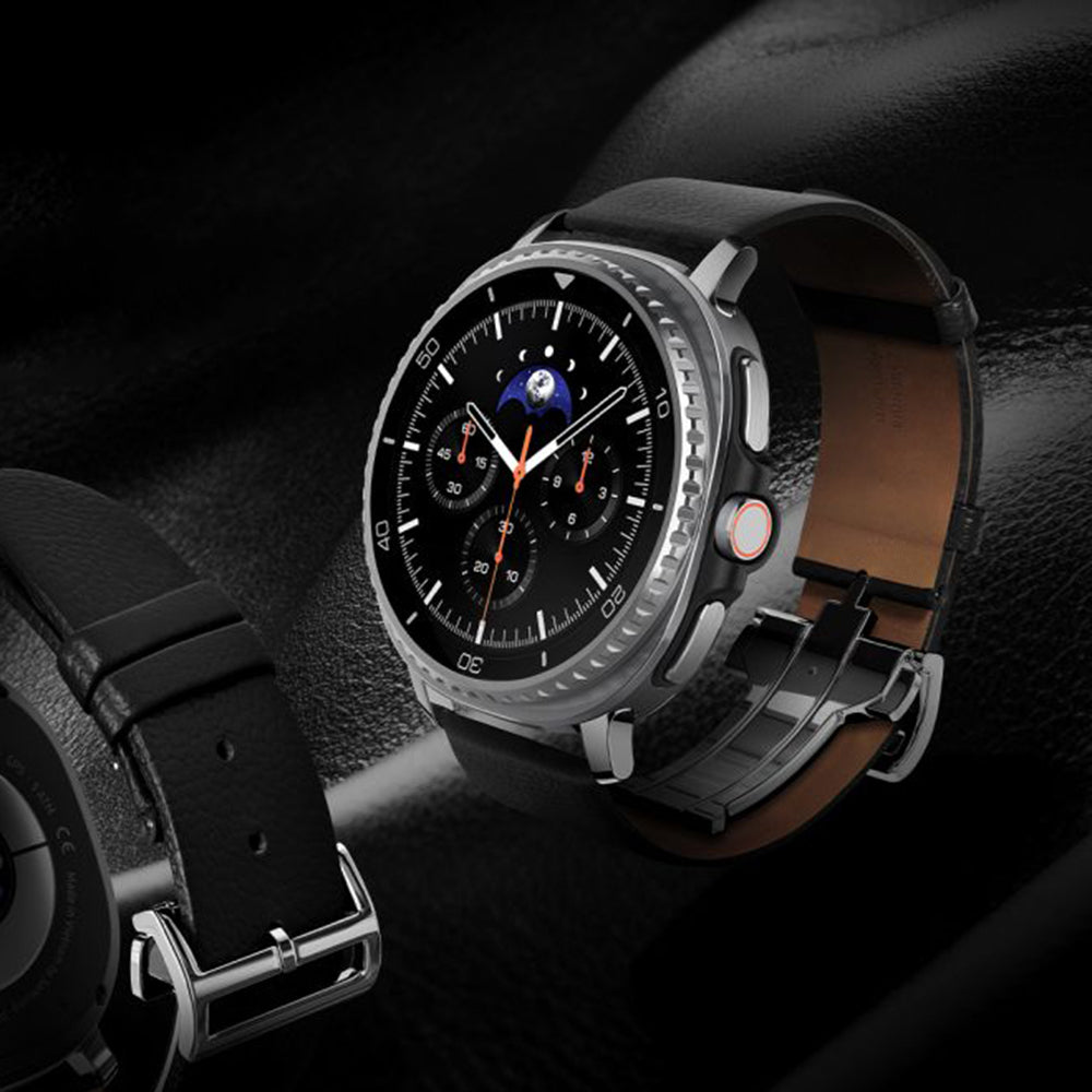 Bracelet Spigen Enzo pour Samsung Galaxy Watch8 / Watch8 Classic Series, Noir