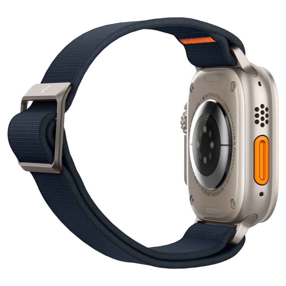Spigen Fit Lite Ultra Armband für Apple Watch 49mm / 46mm / 45mm / 44mm / 42mm Serie, Marineblau AMP05984