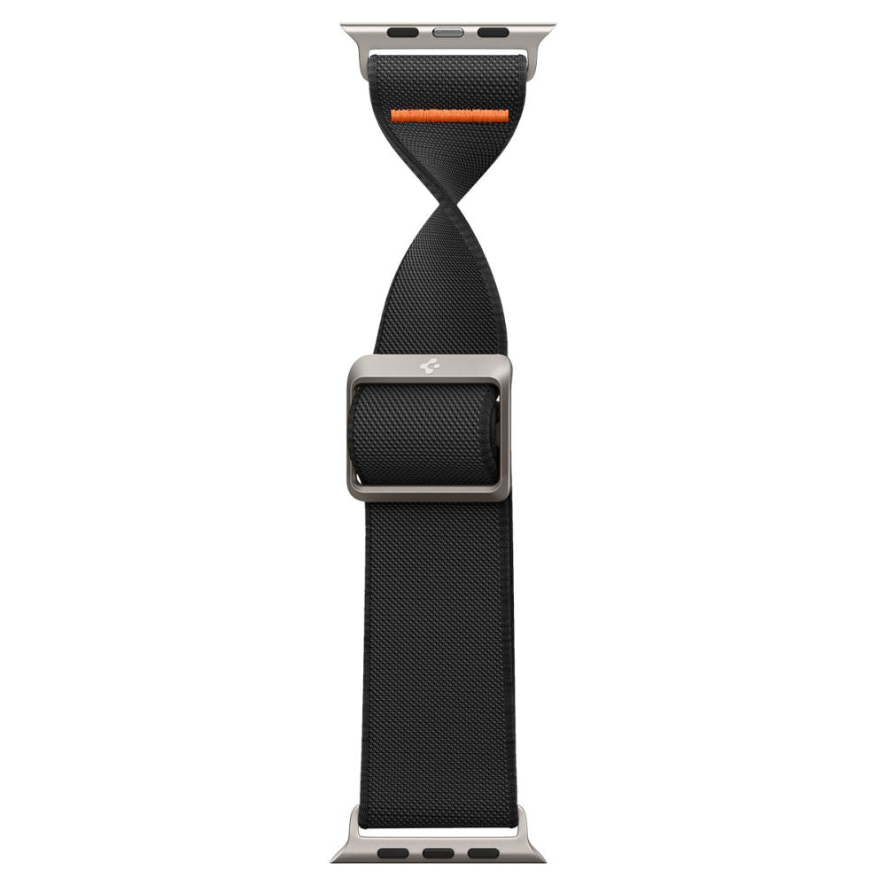 Spigen Fit Lite Ultra Armband für Apple Watch 49mm / 46mm / 45mm / 44mm / 42mm Serie, Schwarz AMP05983