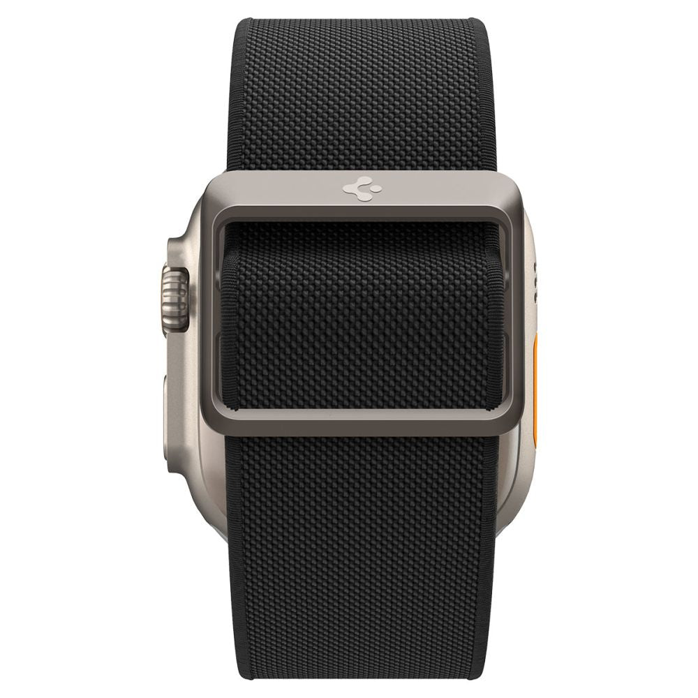 Spigen Fit Lite Ultra Armband für Apple Watch 49mm / 46mm / 45mm / 44mm / 42mm Serie, Schwarz AMP05983
