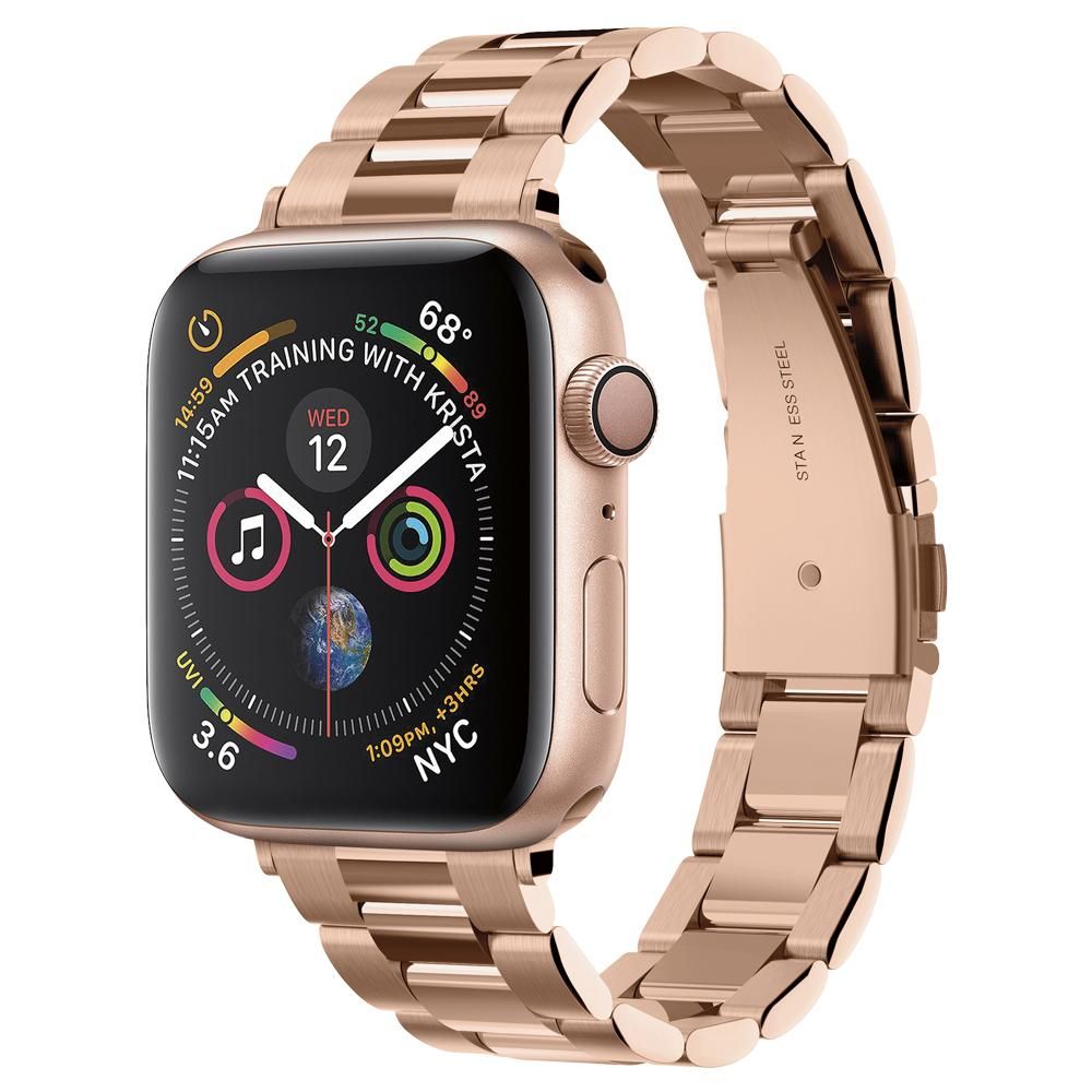 Spigen Modern Fit Armband für Apple Watch 42mm / 41mm / 40mm / 38mm Serie, Roségold 061MP25944
