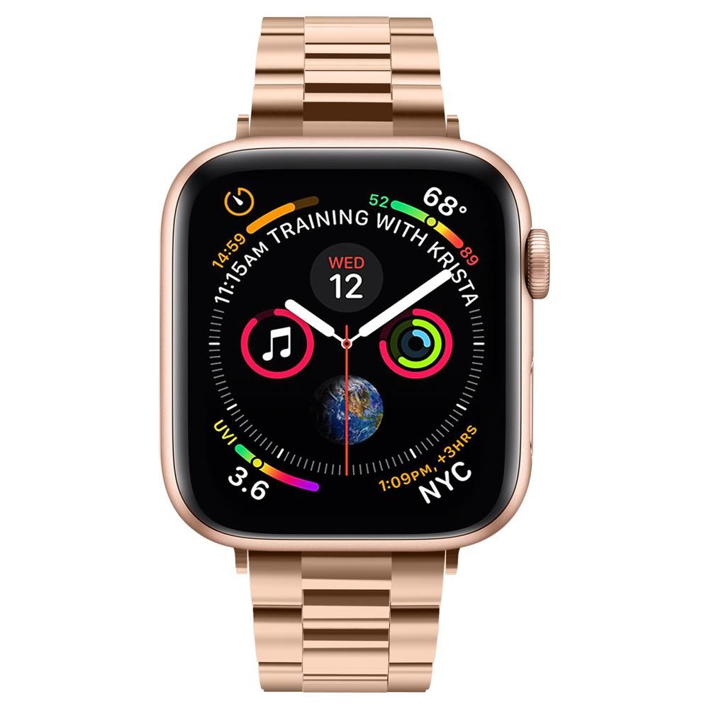Spigen Modern Fit Armband für Apple Watch 42mm / 41mm / 40mm / 38mm Serie, Roségold 061MP25944