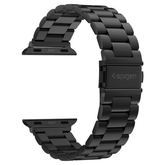 Bracelet Spigen Modern Fit pour Apple Watch 49mm / 46mm / 45mm / 44mm / 42mm Series, Noir