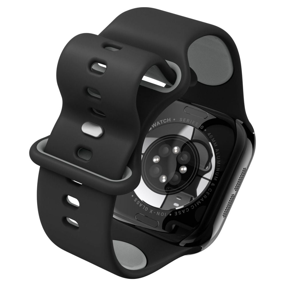 Bracelet Spigen Nano Pop pour Apple Watch 49mm / 46mm / 45mm / 44mm / 42mm Series, Noir AMP09321