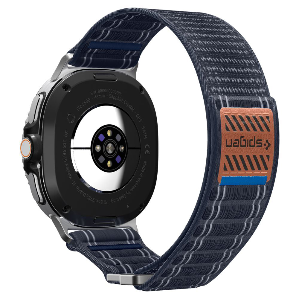 Spigen WBF0 Armband für Samsung Galaxy Watch8 / Watch8 Classic Series, Marineblau
