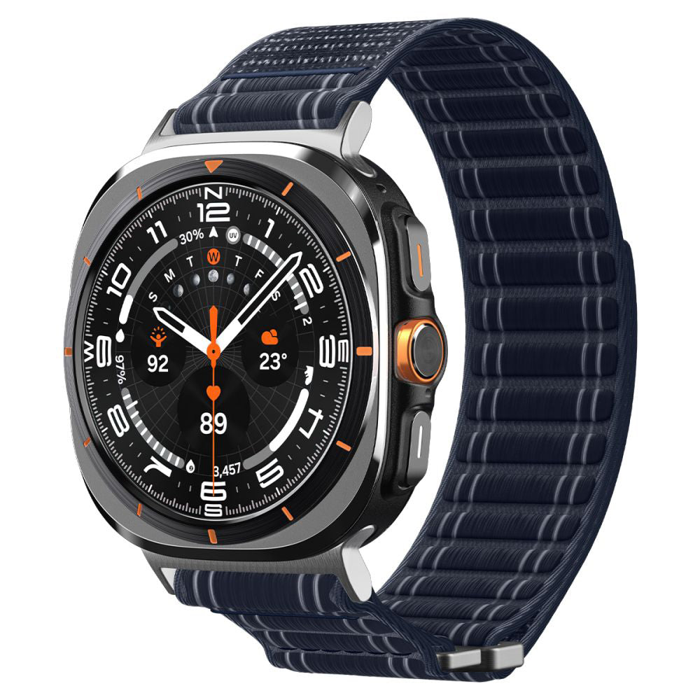 Spigen WBF0 Armband für Samsung Galaxy Watch Ultra, Marineblau AMP10148