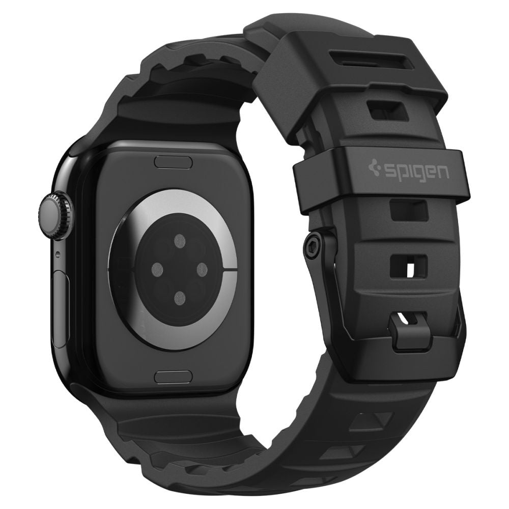 Bracelet Spigen WBS2 pour Apple Watch 49mm / 46mm / 45mm / 44mm Series, Noir AMP10508