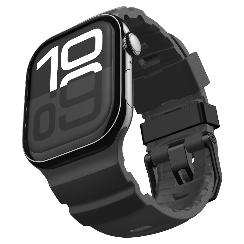 Bracelet Spigen WBS2 pour Apple Watch 49mm / 46mm / 45mm / 44mm Series, Noir AMP10508