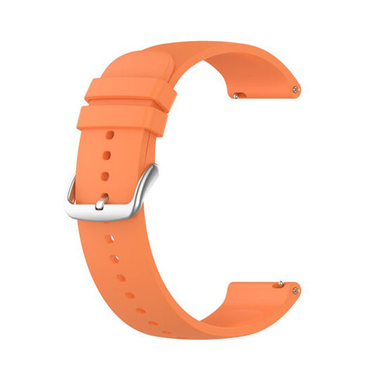 Techsuit W001 Armband für Samsung Galaxy Watch / Huawei Watch Series, 20mm, Orange