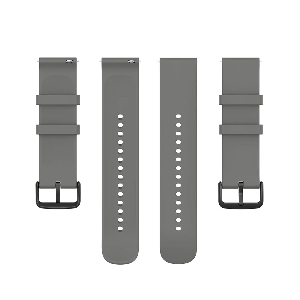 Techsuit W001 Armband für Samsung Galaxy Watch / Huawei Watch Series, 22mm, Grau