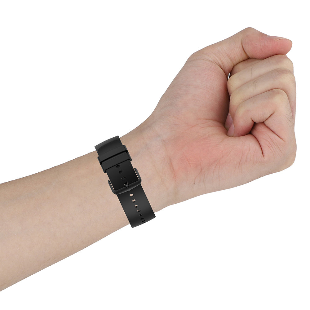 Techsuit W001 Armband für Samsung Galaxy Watch / Huawei Watch Series, 22mm, Rot.