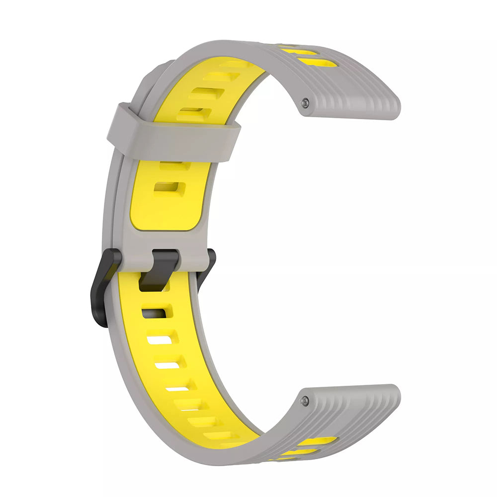 Bracelet Techsuit W002 pour Huawei Watch / Xiaomi Watch Series, 22mm, Gris
