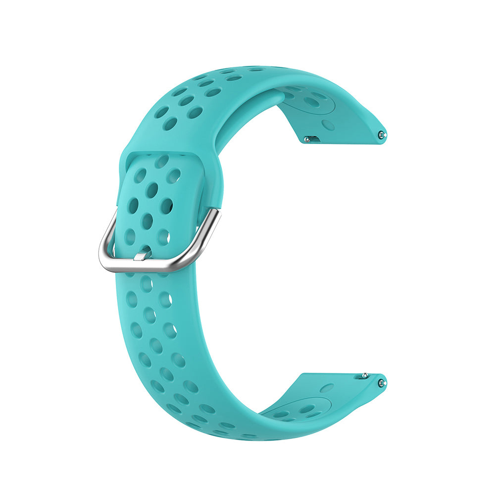 Bracelet Techsuit W004 pour Samsung Galaxy Watch / Huawei Watch Series, 20mm, Turquoise