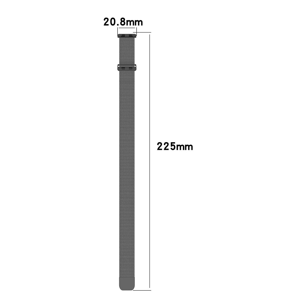 Techsuit W009 Armband für Huawei Band 11 / 11 Pro, Silber