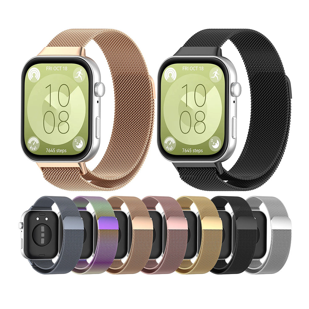 Techsuit W009 Armband für Huawei Watch Fit 4 Pro / Fit 4 / Fit 3, Rosa