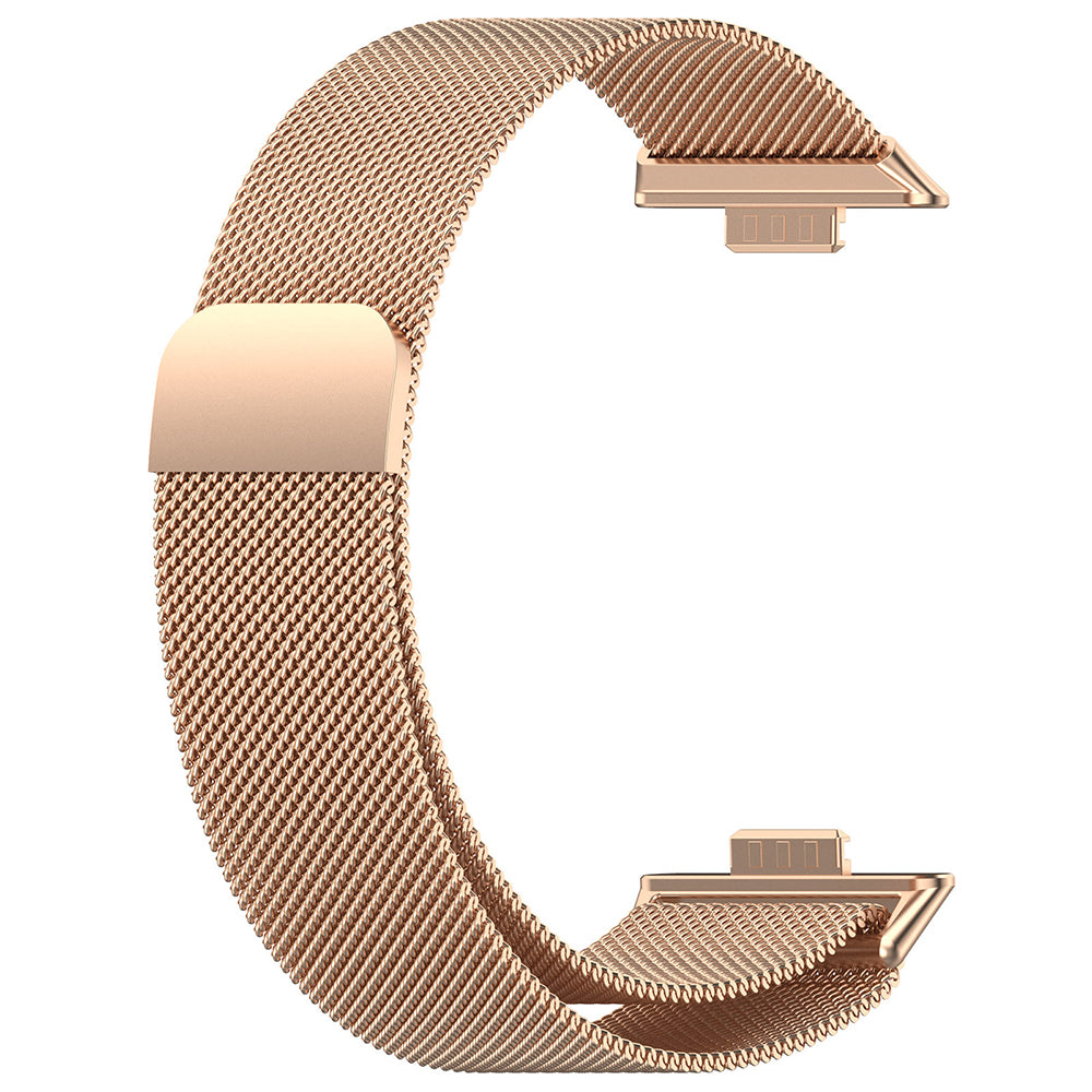Bracelet Techsuit W009 pour Huawei Watch Fit 4 Pro / Fit 4 / Fit 3, Rose Doré