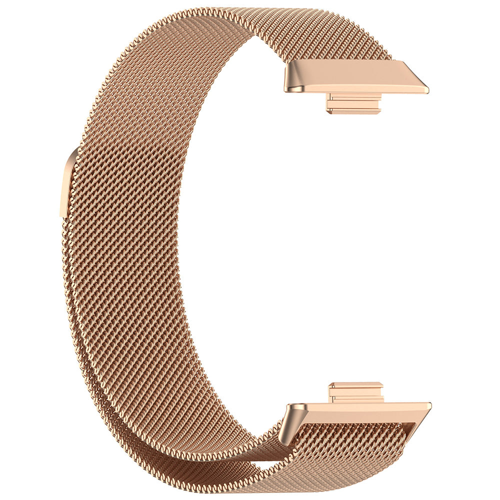 Bracelet Techsuit W009 pour Huawei Watch Fit 4 Pro / Fit 4 / Fit 3, Rose Doré