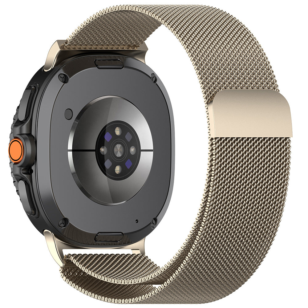 Techsuit W009 Armband für Samsung Galaxy Watch 8 Classic / Watch8 44mm / Watch 8 40mm, Beige