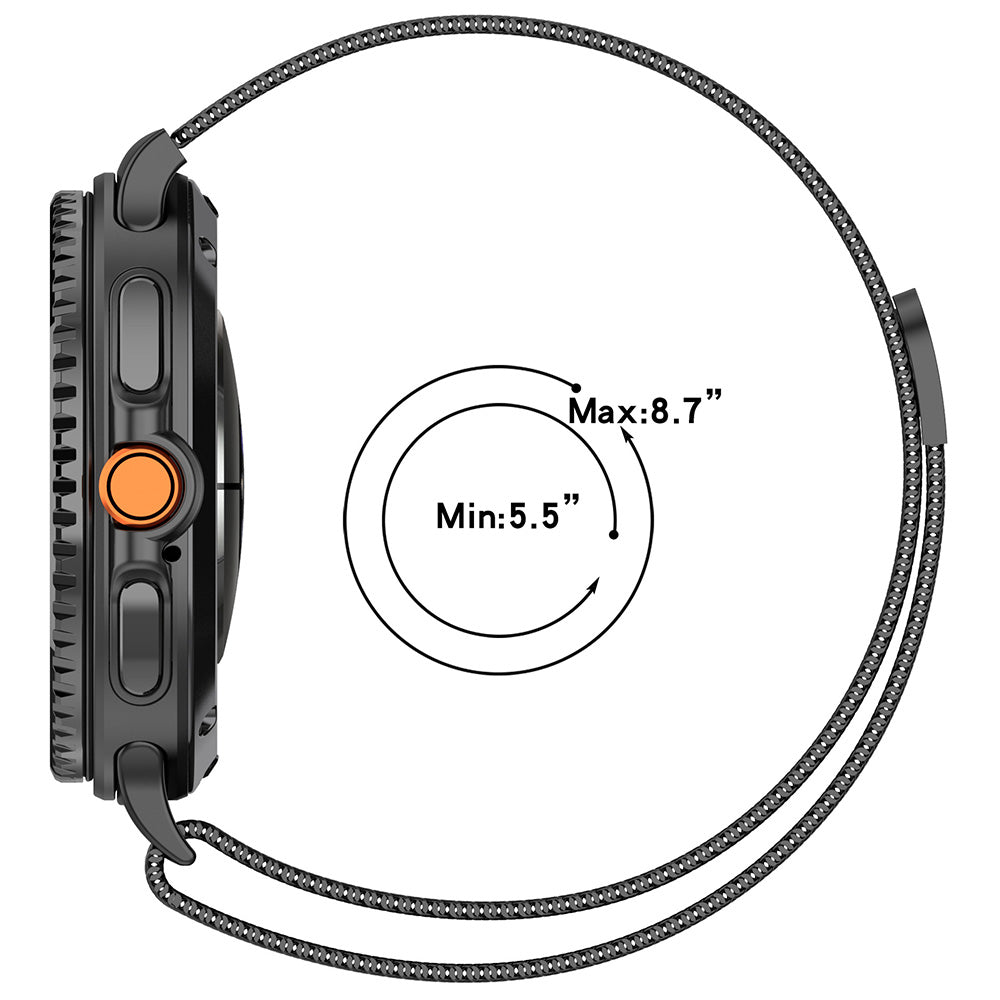 Techsuit W009 Strap for Samsung Galaxy Watch8 / Watch8 Classic Series, Pink