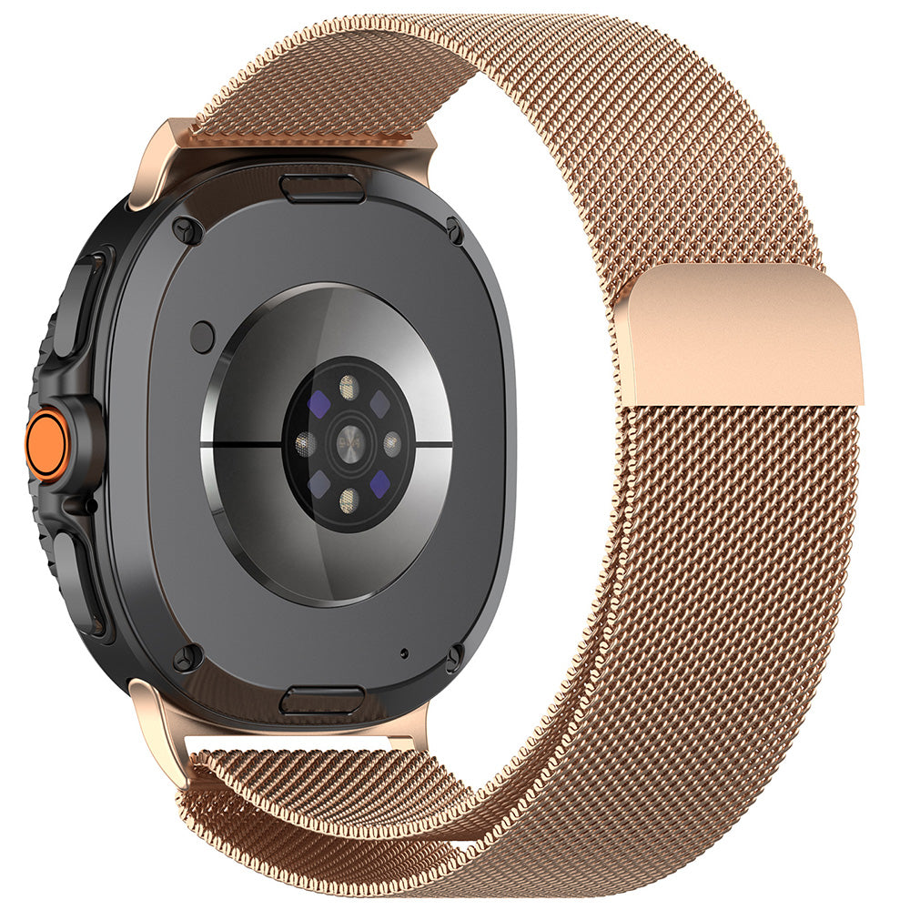 Techsuit W009 Armband für Samsung Galaxy Watch8 / Watch8 Classic Series, Roségold