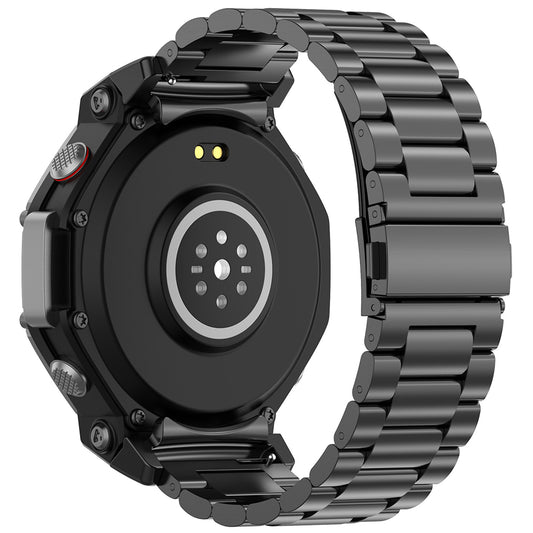 Techsuit W010 Armband für Amazfit T-Rex 3, Schwarz
