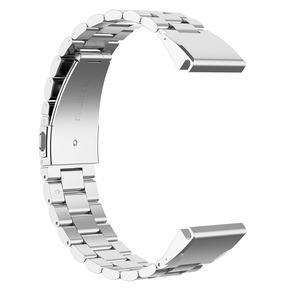 Bracelet Techsuit W010 pour Garmin Instinct / Approach / Fenix Watch Series, 20mm, Argentée