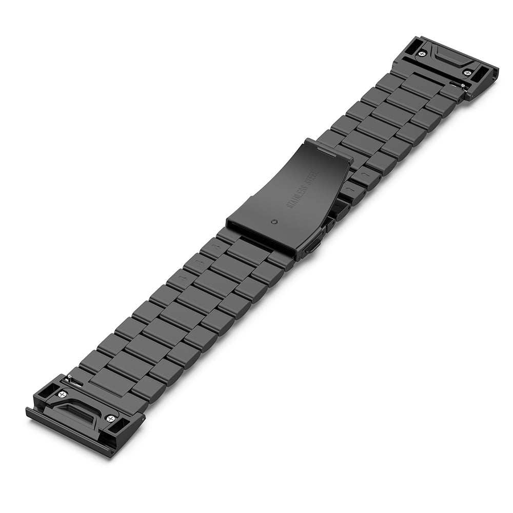 Bracelet Techsuit W010 pour Garmin Instinct / Approach / Fenix Watch Series, 20mm, Noir