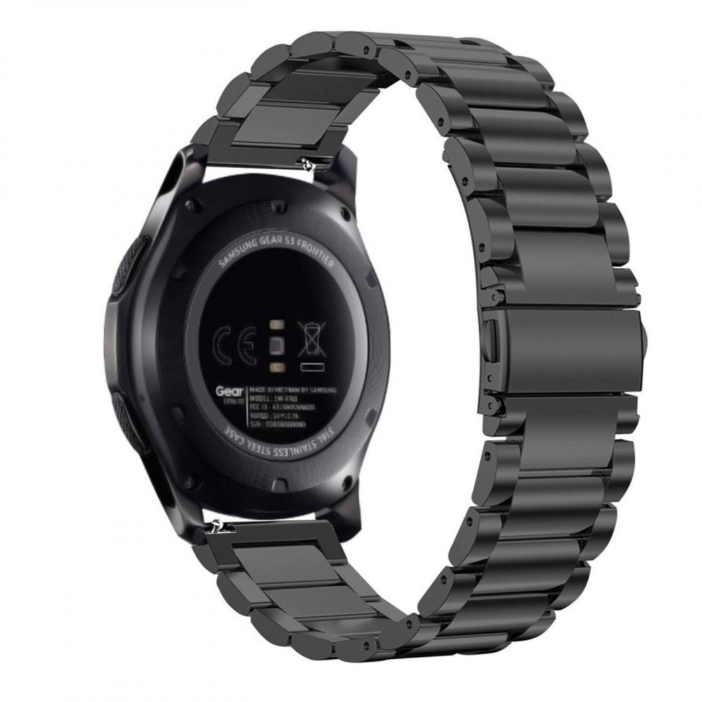 Bracelet Techsuit W010 pour Huawei Watch / Garmin Watch Series, 18mm, Argenté