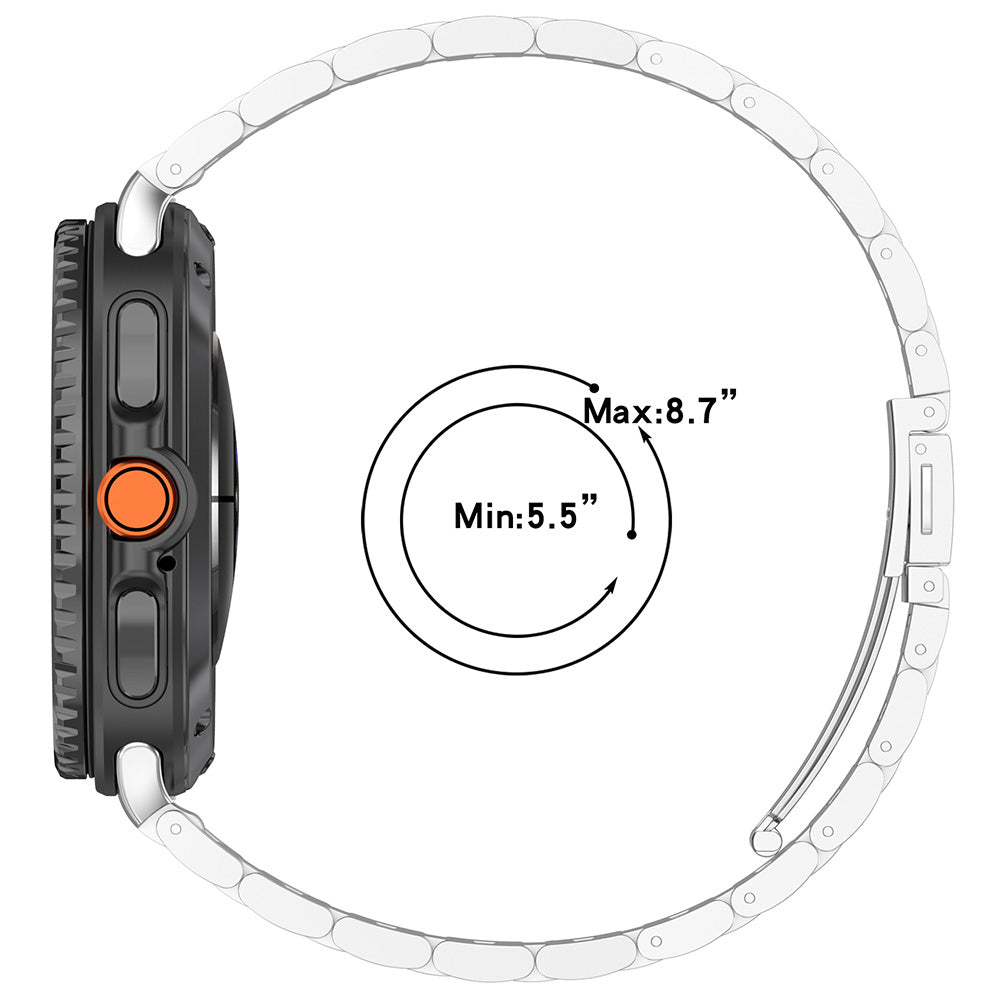 Techsuit W010 Armband für Samsung Galaxy Watch 8 Classic / Watch8 44mm / Watch 8 40mm, Goldfarben