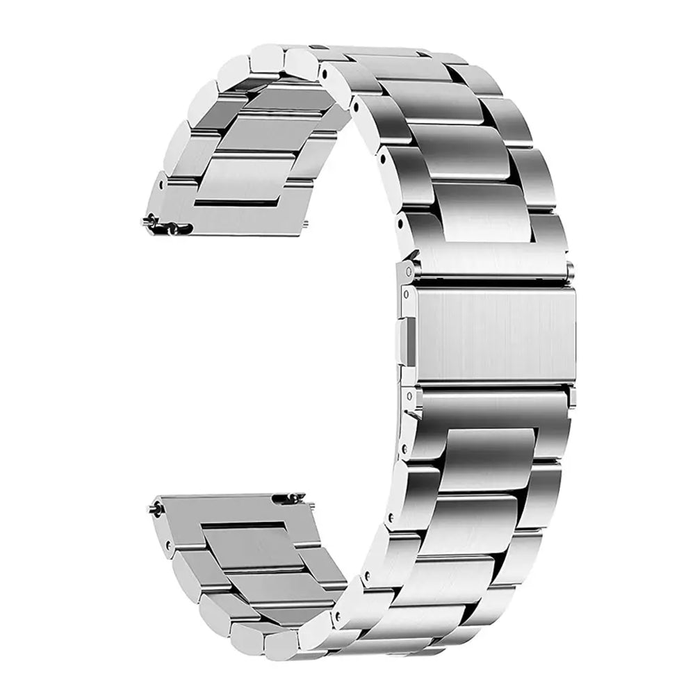 Bracelet Techsuit W010 pour Samsung Galaxy Watch / Huawei Watch Series, 20mm, Argenté