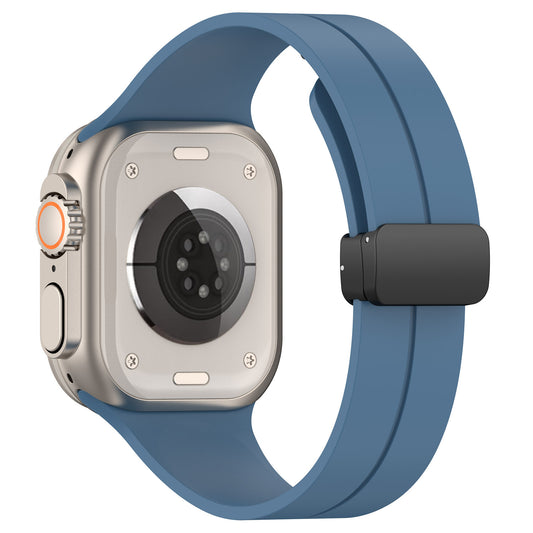 Techsuit W011 Armband für Apple Watch 42mm / 41mm / 40mm / 38mm Serie, Blau