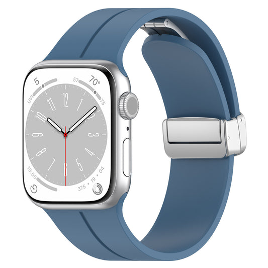 Techsuit W011 Armband für Apple Watch 42mm / 41mm / 40mm / 38mm Serie, Blau