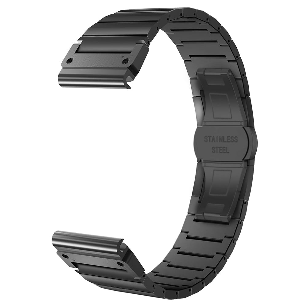 Bracelet Techsuit W012 pour Garmin Instinct / Approach / Fenix Watch Series, 20mm, Noir
