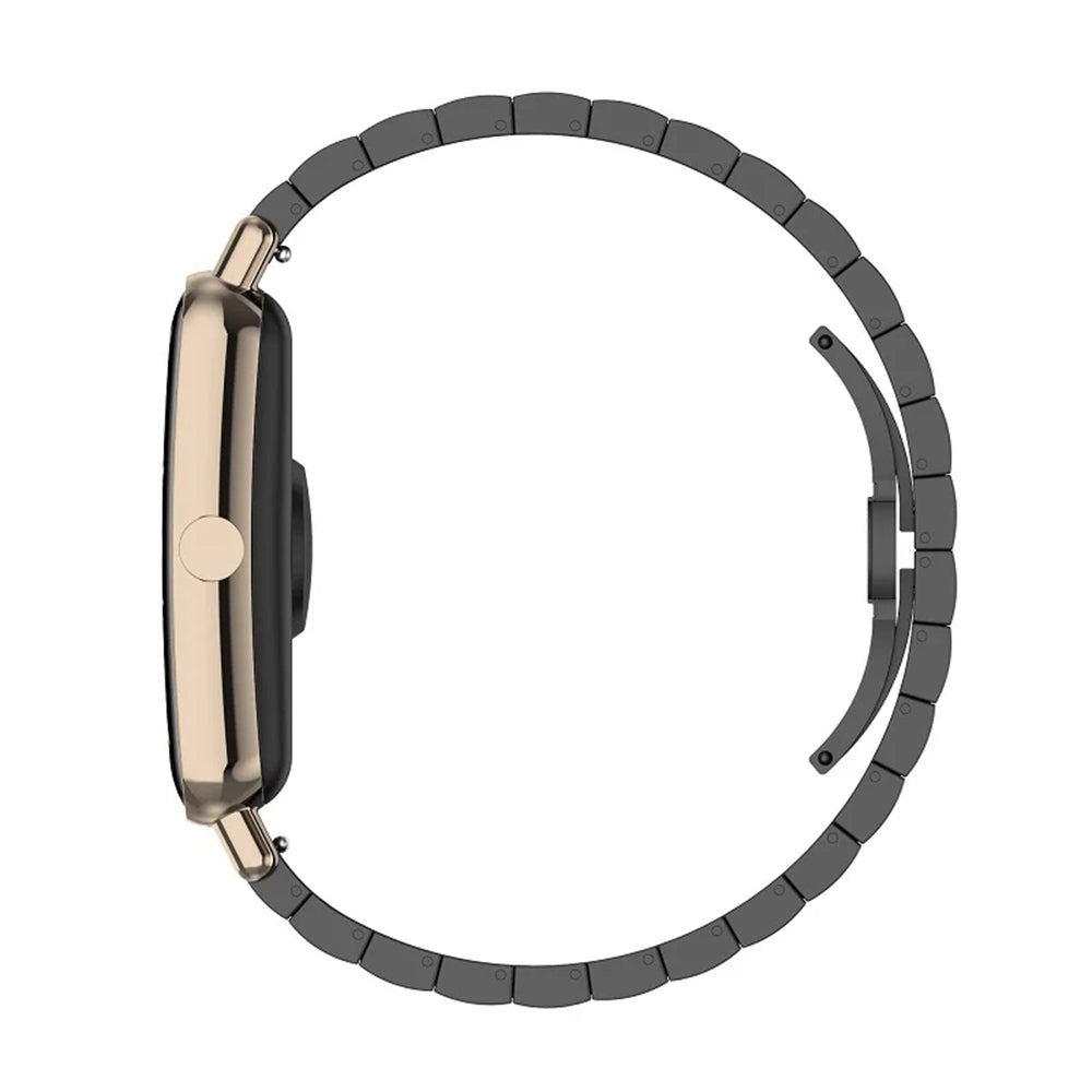 Techsuit W012 Armband für Samsung Galaxy Watch / Huawei Watch Series, 20mm, Silber