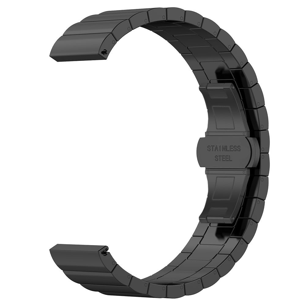 Techsuit W012 Strap for Samsung Galaxy Watch / Huawei Watch Series, 20mm, Black