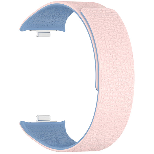 Bracelet Techsuit W016 pour Xiaomi Smart Band / Watch Series, Rose Bleu