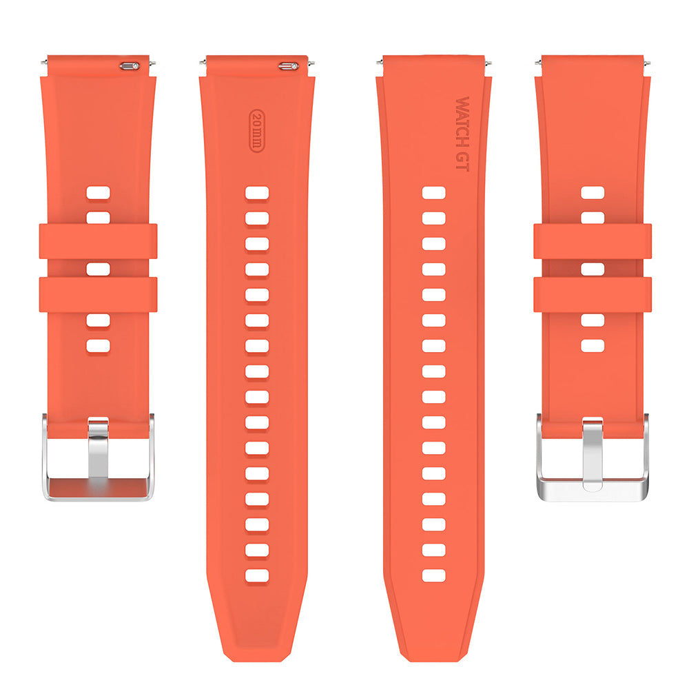 Techsuit W026 Armband für Huawei Watch / Xiaomi Watch Series, 22mm, Orange