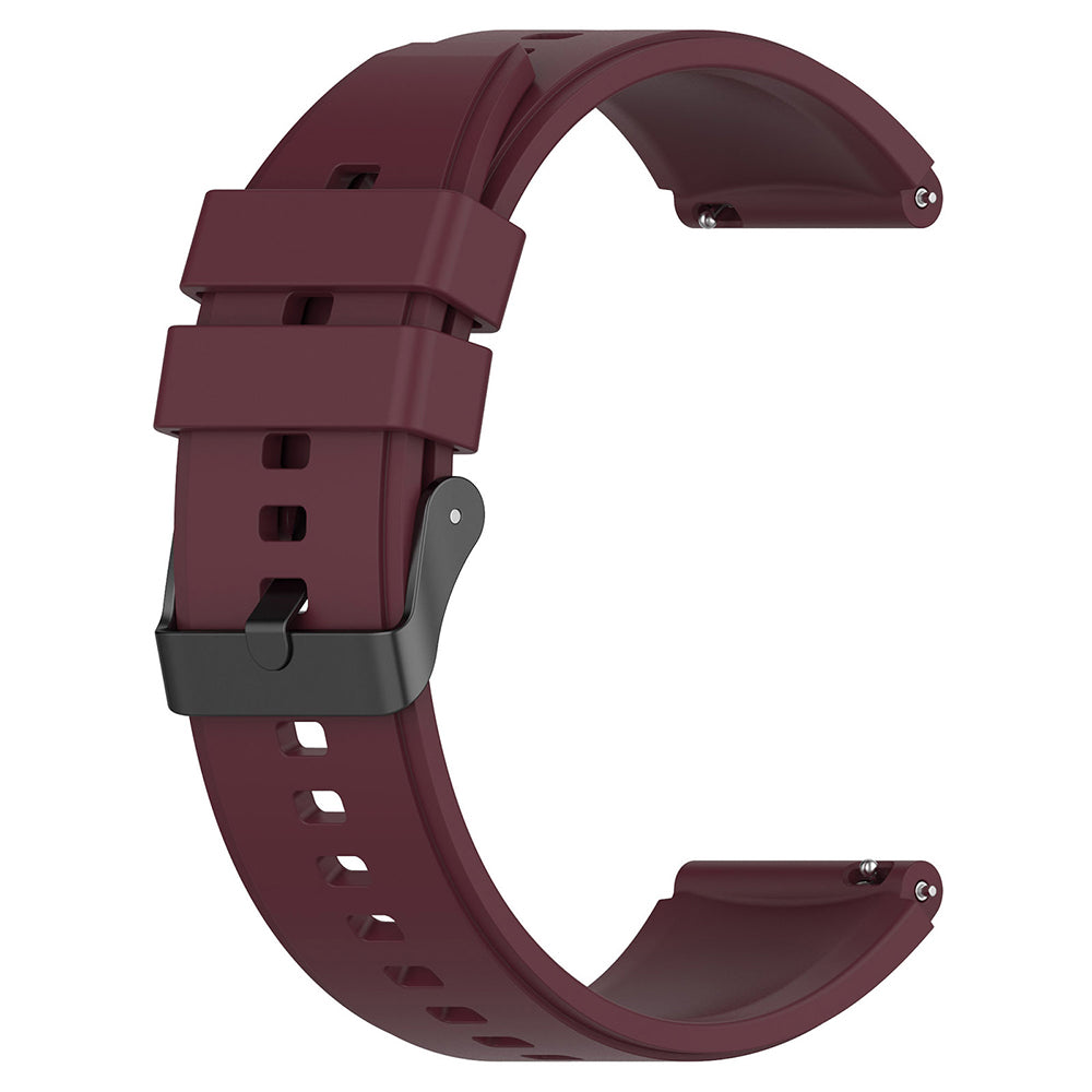 Bracelet Techsuit W026 pour Huawei Watch / Xiaomi Watch Series, 22mm, Bordeaux