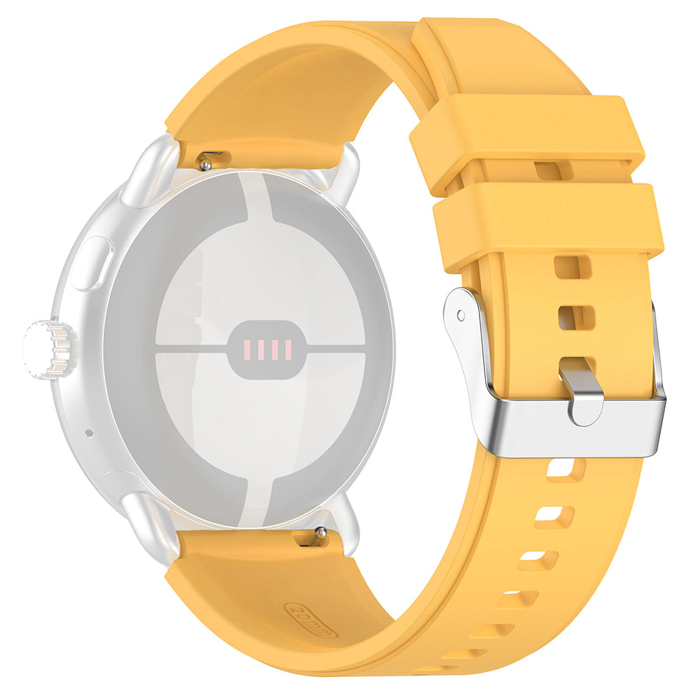 Techsuit W026 Armband für Samsung Galaxy Watch / Huawei Watch Series, 20mm, Gelb