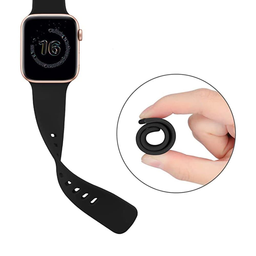 Bracelet Techsuit W031 pour Apple Watch 42mm / 41mm / 40mm / 38mm Series, Noir